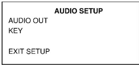 Marquant MCR1307 - 3) AUDIO SETUP - 1