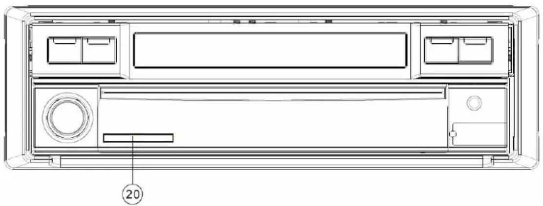 Marquant MCR1307 - KEYS ON THE FRONT PANEL - 2