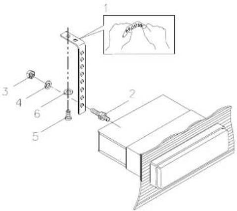 Marquant MCR1307 - Installing the unit - 3