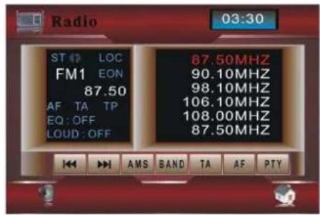 Marquant MCR1307 - FONCTIONNEMENT DE LA RADIO - 2