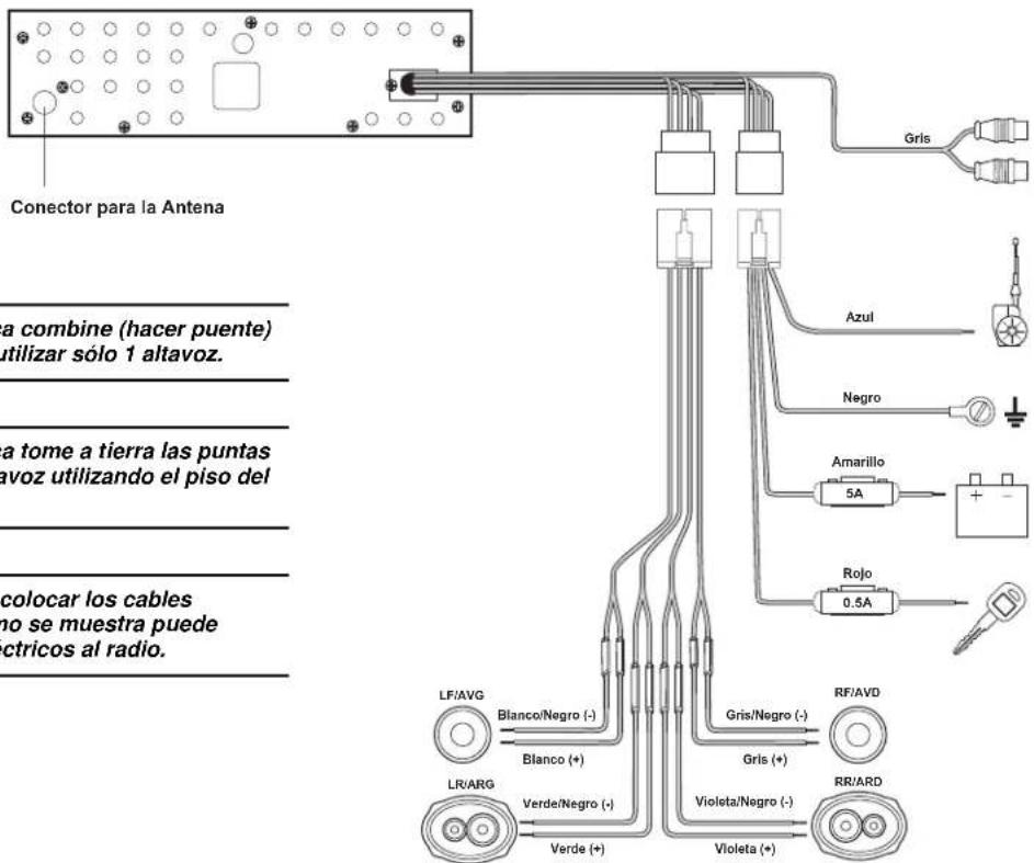 JENSEN PCD163 - CABLEADO - 1