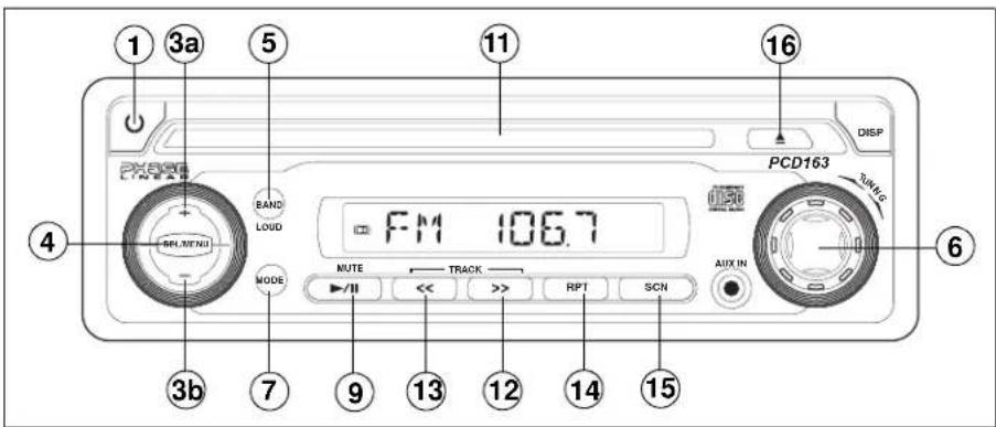 JENSEN PCD163 - Cue/Review Functions - 1