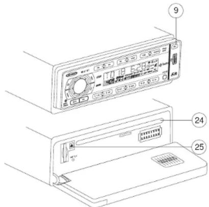 JENSEN HD5313 - Eject CD - 1
