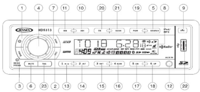 JENSEN HD5313 - Aleatorio (RDM) - 1