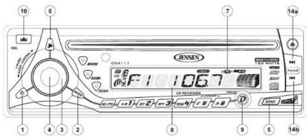 JENSEN CD6111 - Select - 1