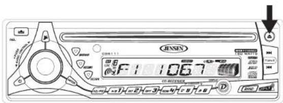 JENSEN CD6111 - Expulsar Disco - 1