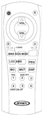 JENSEN CD6111 - Luz Antirrobo - 1