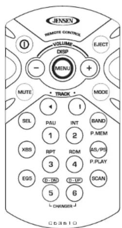 JENSEN CD3610 - CDChangerOperation - 1
