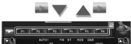 KENWOOD KOSV1000 - Fonctions disponibles quand l'écran de commande est affché - 5