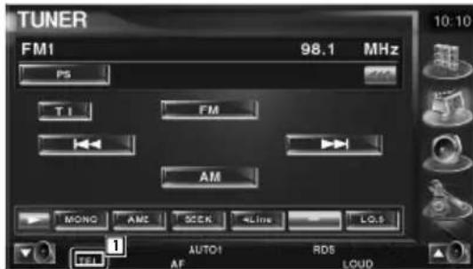 KENWOOD KOSV1000 - Affichez l'écran de sélection de source - 1