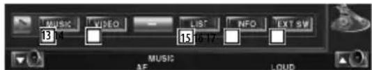 KENWOOD KOSV1000 - Fonctions disponibles quand l'écran de commande est affché - 9