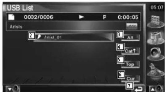 KENWOOD KOSV1000 - Liste USB - 6