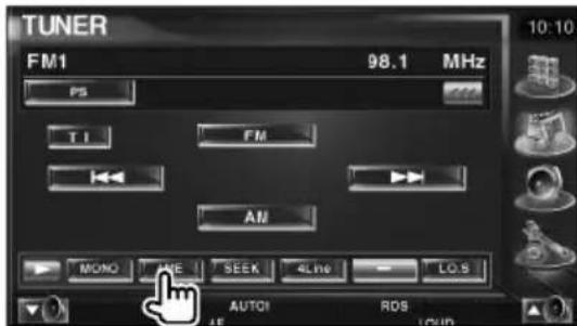 KENWOOD KOSV1000 - Sélectionnez le mode de mémoire automatique - 1