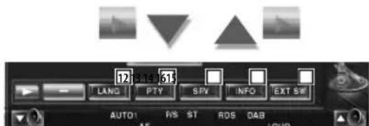 KENWOOD KOSV1000 - Fonctions disponibles quand l'écran de commande est affché - 6