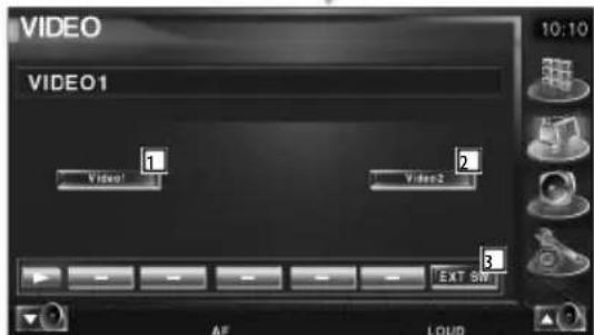 KENWOOD KOSV1000 - Fonctions disponibles quand l'écran de commande est affché - 5