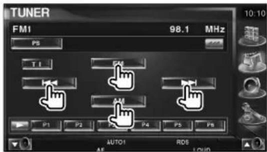 KENWOOD KOSV1000 - Sélectionnez une station que vous souhaitez stocker en mémoire - 1