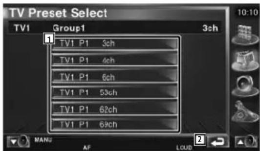 KENWOOD KOSV1000 - Sélectionne une station - 1