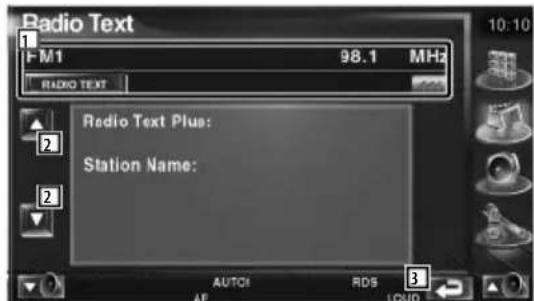 KENWOOD KOSV1000 - Affichez le texte radio - 3