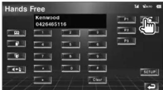 KENWOOD KOSV1000 - Effectuez l'appeal - 1