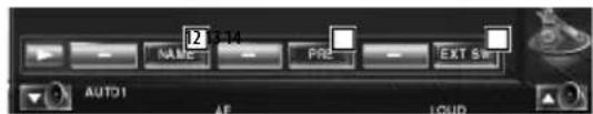 KENWOOD KOSV1000 - Fonctions disponibles quand l'écran de commande est affché - 9