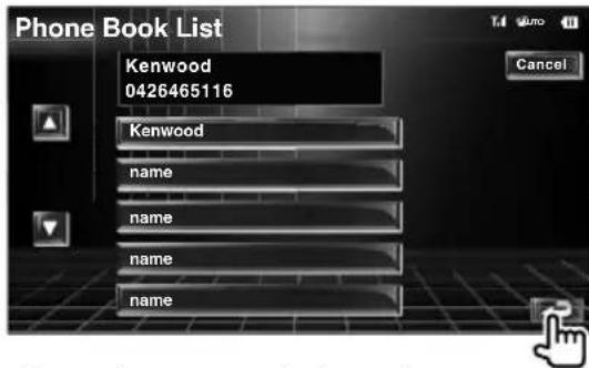 KENWOOD KOSV1000 - Confirmez le destinataire - 1