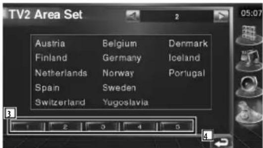 KENWOOD KOSV1000 - Réglage de la télévision - 3