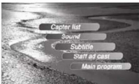 CLARION VX409 - Showing the DVD menu - 1