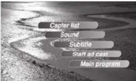 CLARION VX409 - Mostrar el menu de DVD - 1