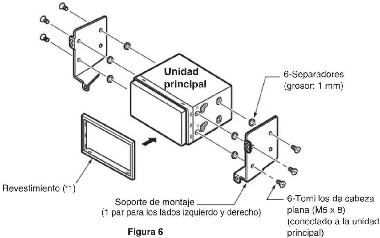 CLARION VX409 - Instalación de la unidad principal en un vehístico NiSSAN - 1