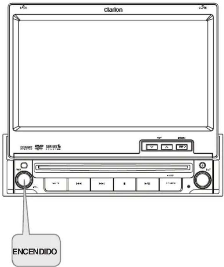 CLARION VX409 - Descripción de la operation de botones y teclas de contacto - 3