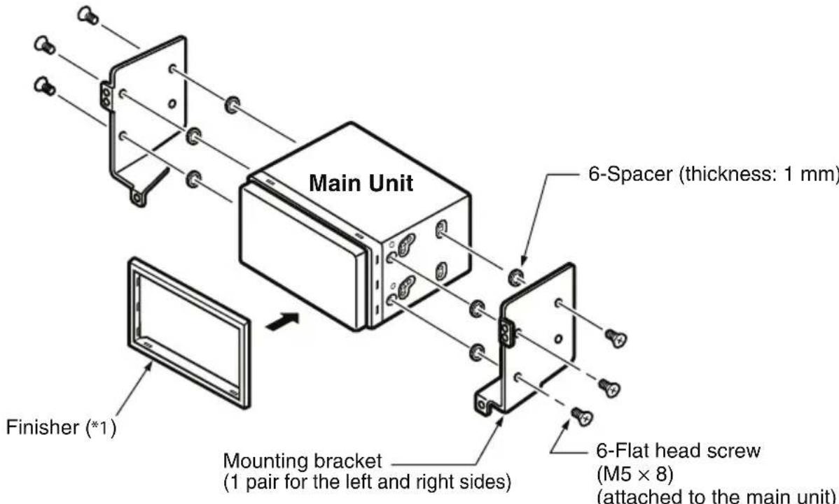 CLARION VX409 - INSTALLING THE MAIN UNIT - 3
