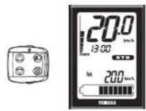 YAMAHA PW45 - INSTRUMENT AND CONTROL FUNCTIONS - 1