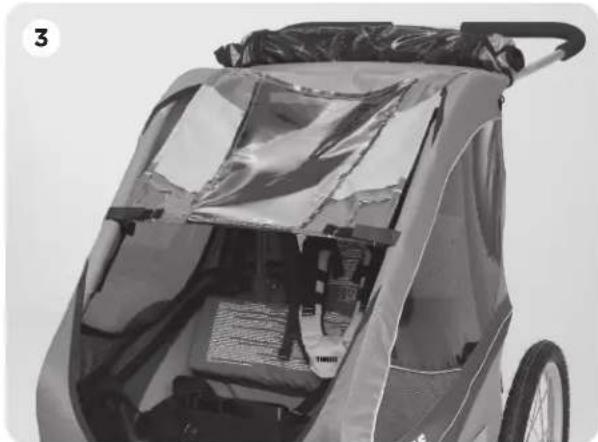 THULE Chariot Corsaire 2 - UTILISATION DE LA VISEIRE - 1