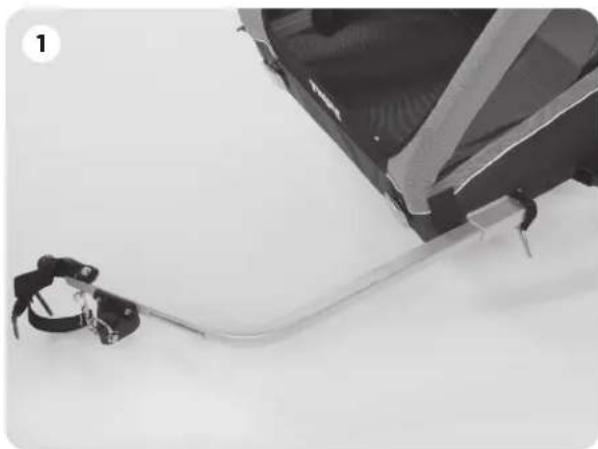 THULE Coaster Bicycle Trailer - INSTALLERLEBRASD'ATTELAGE - 1