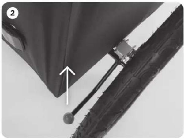 THULE Coaster Bicycle Trailer - UTILISATION ET CARACTERISTIQUES - 2