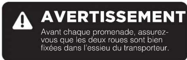 THULE Coaster Bicycle Trailer - INSTALLER LES ROUES - 2