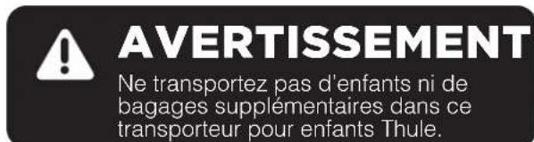 THULE Coaster Bicycle Trailer - RANGEMENT - 3