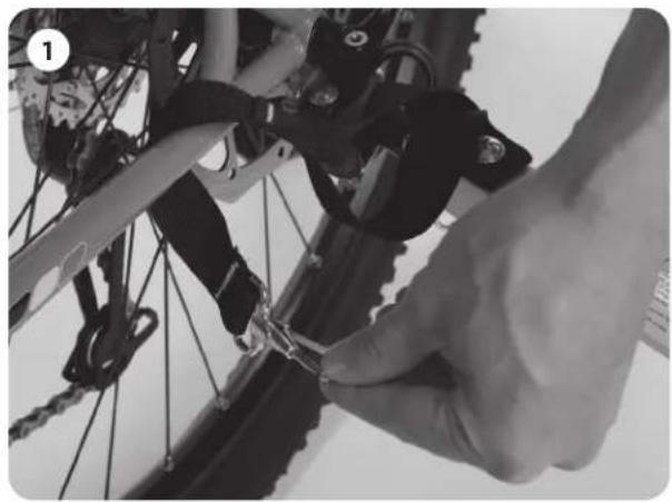 THULE Coaster Bicycle Trailer - WARNING - 1