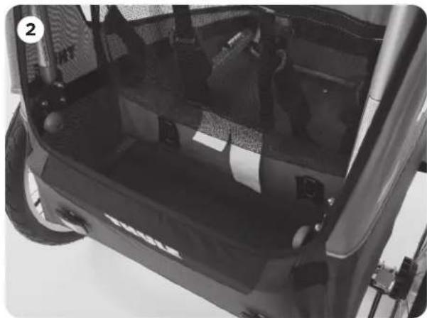 THULE Coaster Bicycle Trailer - STORAGE - 1