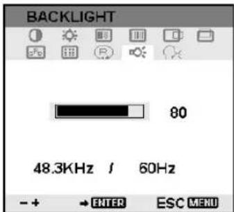 WACOM PL 521 - ON SCREEN DISPLAY (OSD) SETTINGS - 21