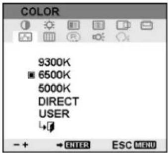 WACOM PL 521 - ON SCREEN DISPLAY (OSD)-EINSTELLUNGEN - 23