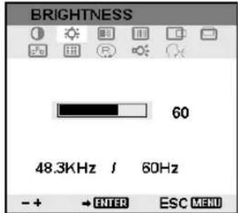 WACOM PL 521 - ON SCREEN DISPLAY (OSD)-EINSTELLUNGEN - 5