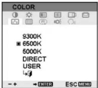 WACOM PL 521 - PARAMÉTRES DE L'AFFICHAGE À L'éCRAN (OSD) - 25