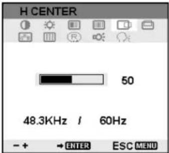 WACOM PL 521 - ON SCREEN DISPLAY (OSD) SETTINGS - 13