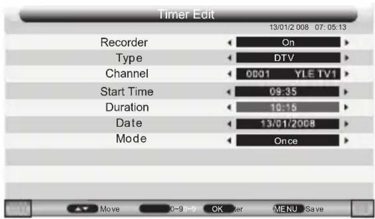 SCHNEIDER LD24SCHD15HB - Timer (Scheduled Recording) - 4