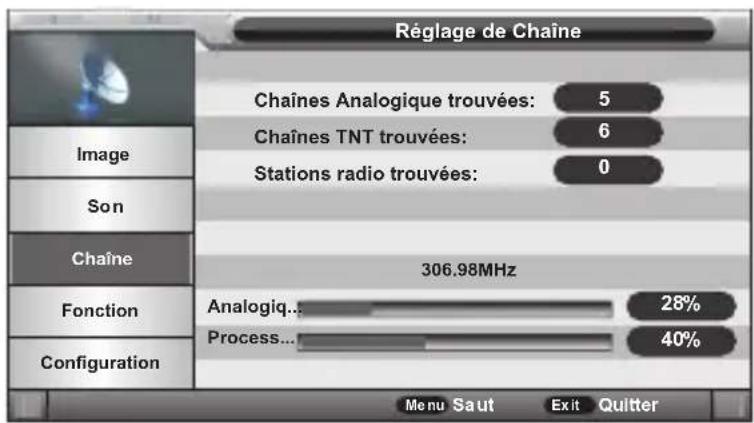 SCHNEIDER LD24SCHD15HB - Recherche automatique des chaînes - 2