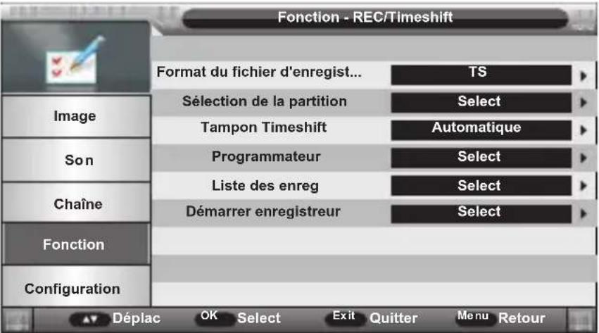 SCHNEIDER LD24SCHD15HB - Liste des émissions enregistrées - 1