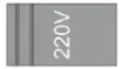 BC ACOUSTIQUE EX502 - INPUT VOLTAGE - Selecteur de voltage - 2