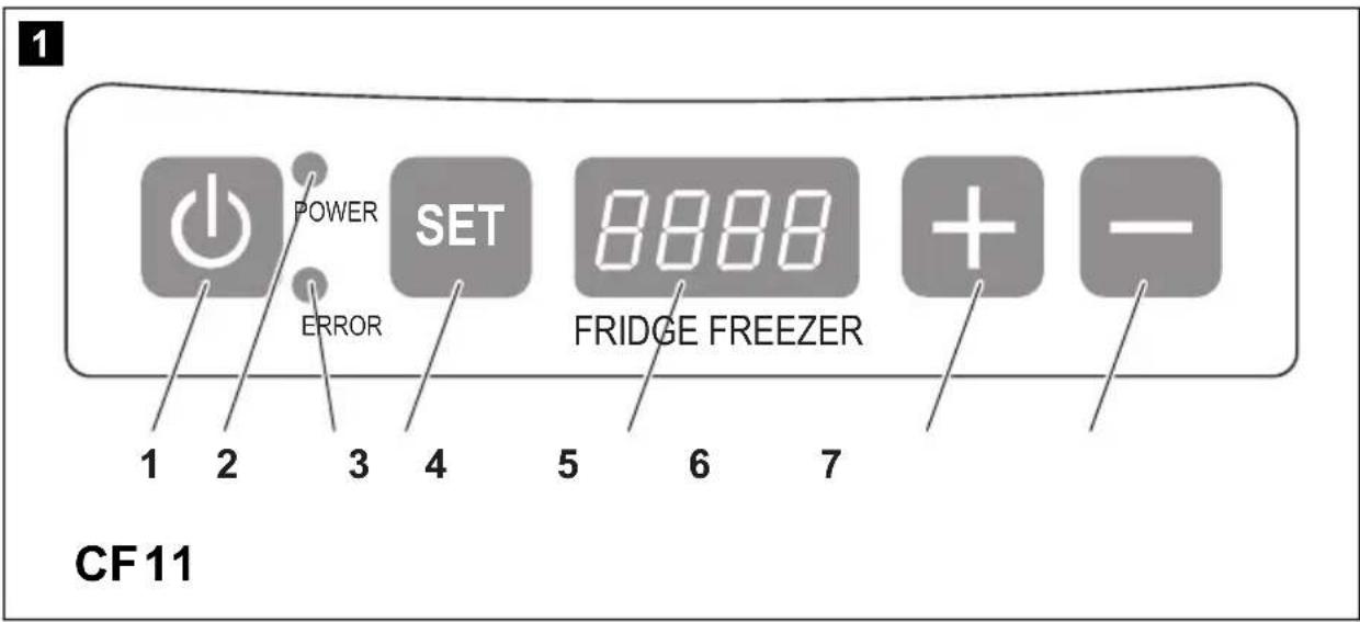 WAECO CoolFreeze CF 26 - HU 250 Kompresszor hütöláda - 1