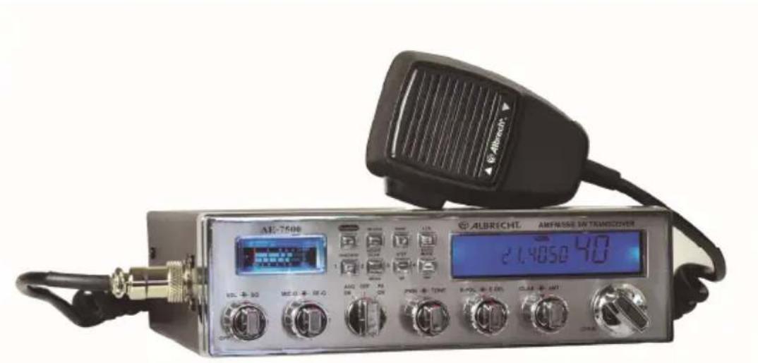 ALBRECHT AE7500 - GUIDE D'UTILISATION AE7500 - 1